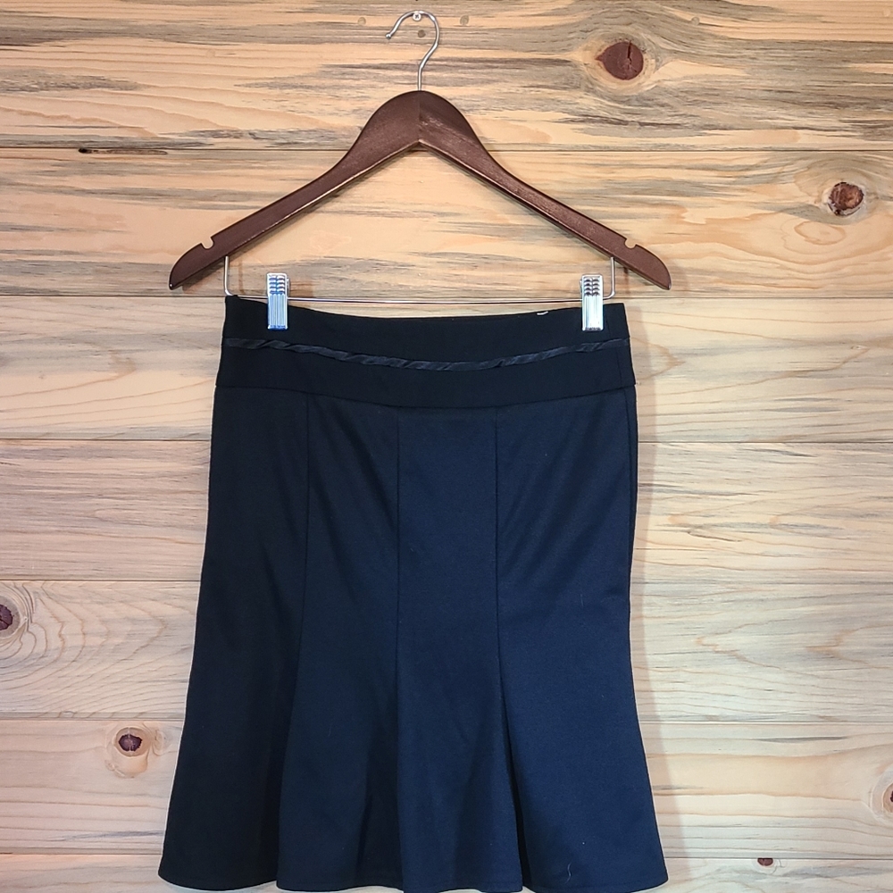 XOXO Fit & Flare Black Skirt Ladies Size 3/4